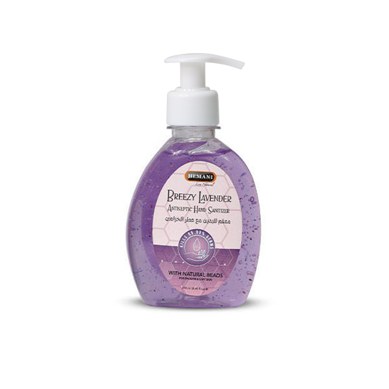Hemani Breezy Lavender Antiseptic Hand Sanitizer 250Ml - Premium  from Hemani - Just Rs 395.00! Shop now at Cozmetica