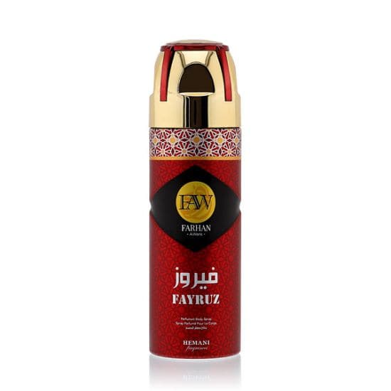 Hemani Fayruz Body Spray By Faw - Premium  from Hemani - Just Rs 485.00! Shop now at Cozmetica