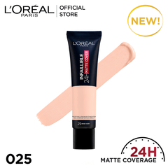 Loreal Infallible 24Hr Matte Cover Foundation - 25 Rose Ivory - Premium Health & Beauty from Loreal Makeup - Just Rs 2286! Shop now at Cozmetica