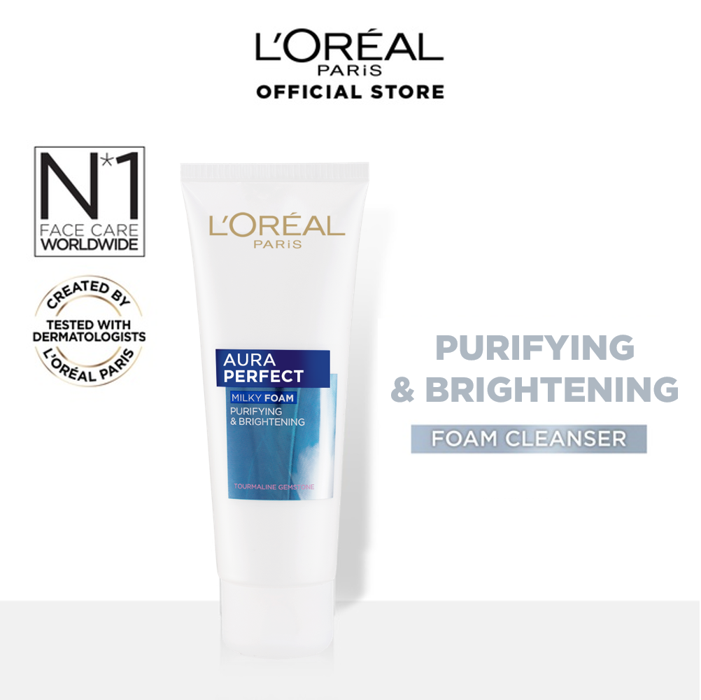 L'Oreal Aura Perfect Milky Foam Facewash - Premium Health & Beauty from Loreal Paris - Just Rs 639! Shop now at Cozmetica