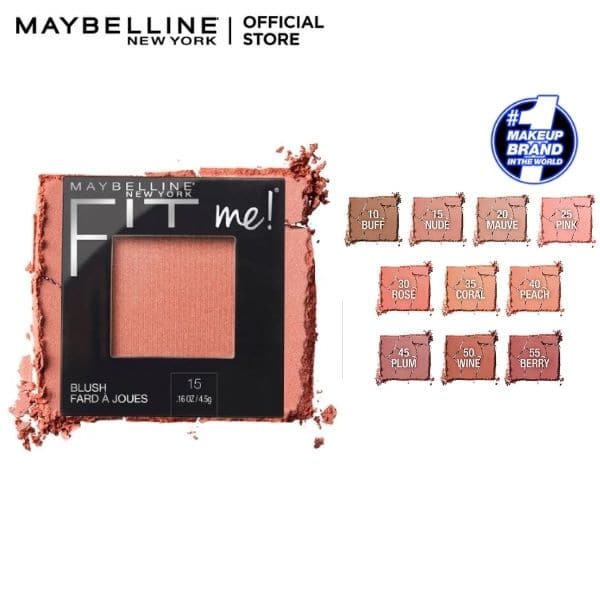 Maybelline New York Fit Me Powder Mono Blush - Premium Blushes & Bronzers from Maybelline - Just Rs 1397! Shop now at Cozmetica