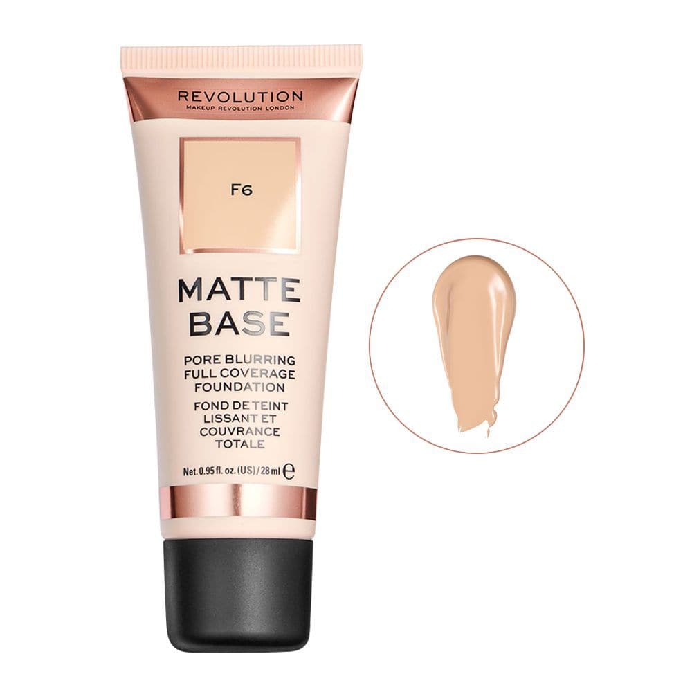 Makeup Revolution Matte Base Foundation - Premium Foundation from Makeup Revolution - Just Rs 2270! Shop now at Cozmetica