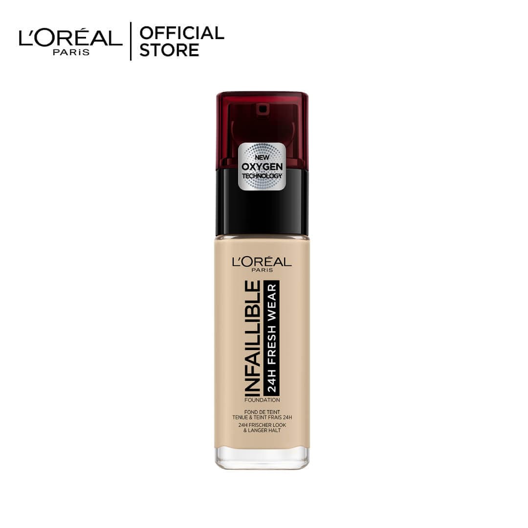 Loreal Infallible Liquid Foundation 24H Fresh Wear - 130 True Beige - Premium Health & Beauty from Loreal Makeup - Just Rs 4164! Shop now at Cozmetica