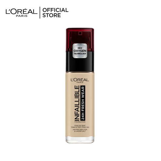 Loreal Infallible Liquid Foundation 24H Fresh Wear - 130 True Beige - Premium Health & Beauty from Loreal Makeup - Just Rs 4164! Shop now at Cozmetica