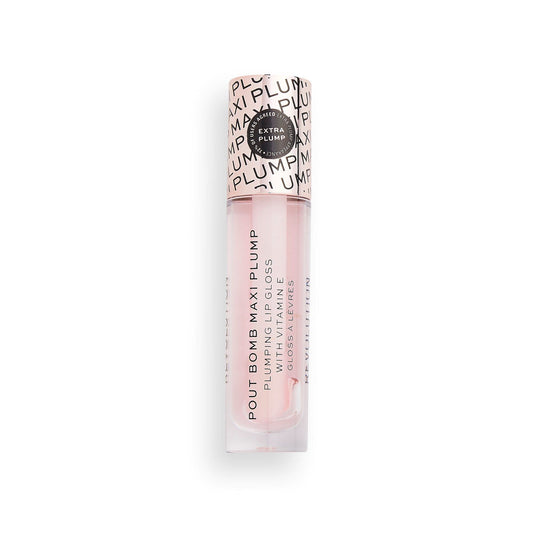 Revolution Pout Bomb Maxi Plump Lip Gloss - Divine - Premium Lip Gloss from Makeup Revolution - Just Rs 3960! Shop now at Cozmetica