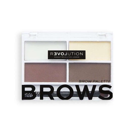 Revolution Relove Colour Cult Brow Palette Dark - Premium Health & Beauty from Makeup Revolution - Just Rs 1560! Shop now at Cozmetica