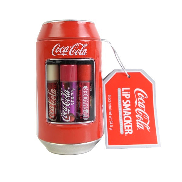 Lip Smacker Lip Gloss for Kids Coca Cola Cane 6pcs  Multi Flavor