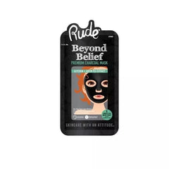 Rude Beyond Belief Purifying Charcoal Single Mask