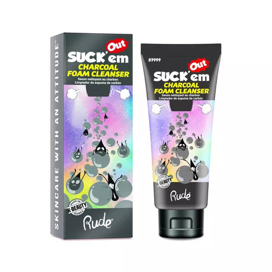 Rude Foam'em Out Charcoal Foam Cleanser