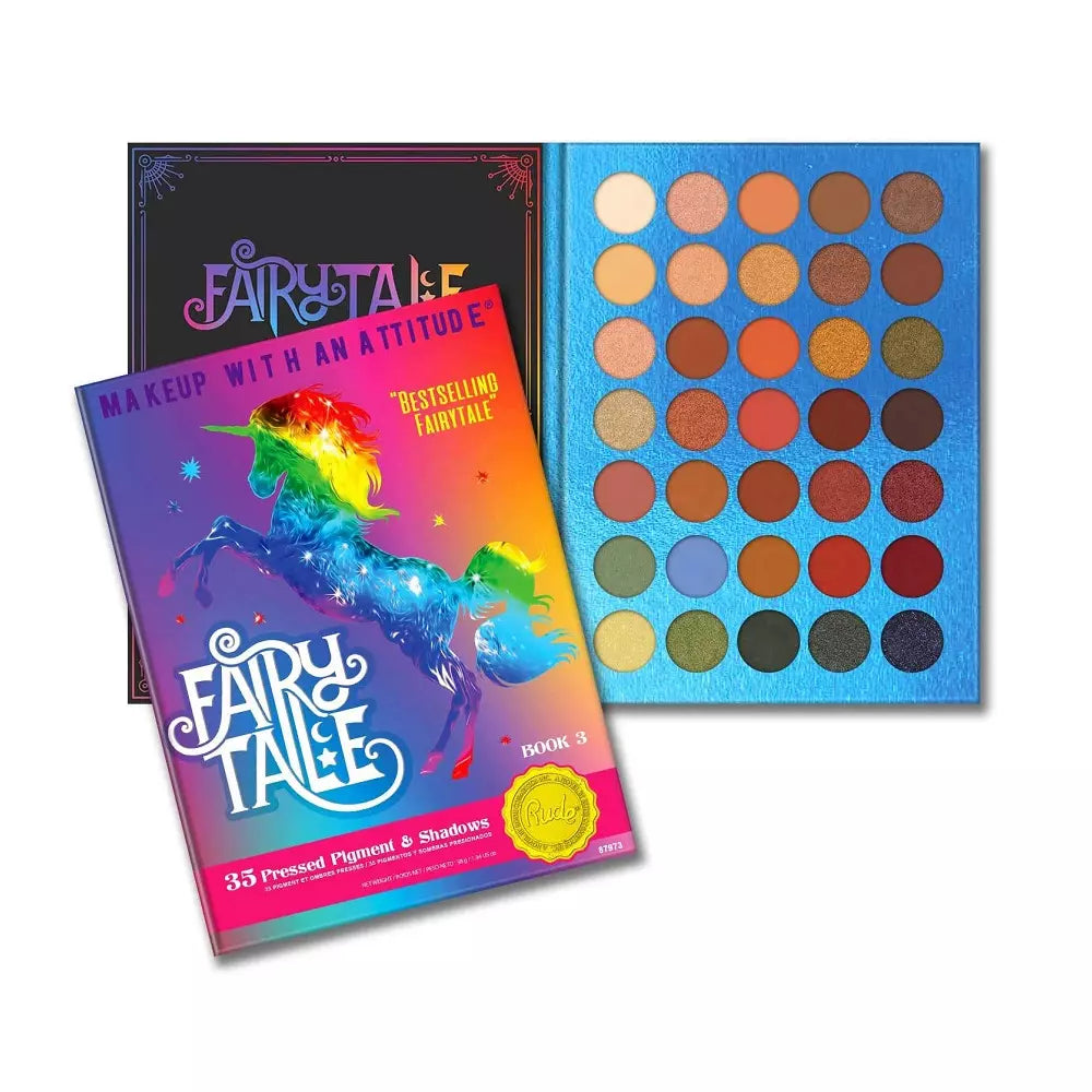 Rude Fairy Tales 35 Eyeshadow Palette Book 3