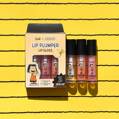 Rude Peanuts Lip Plumper Gloss 3 Piece Set
