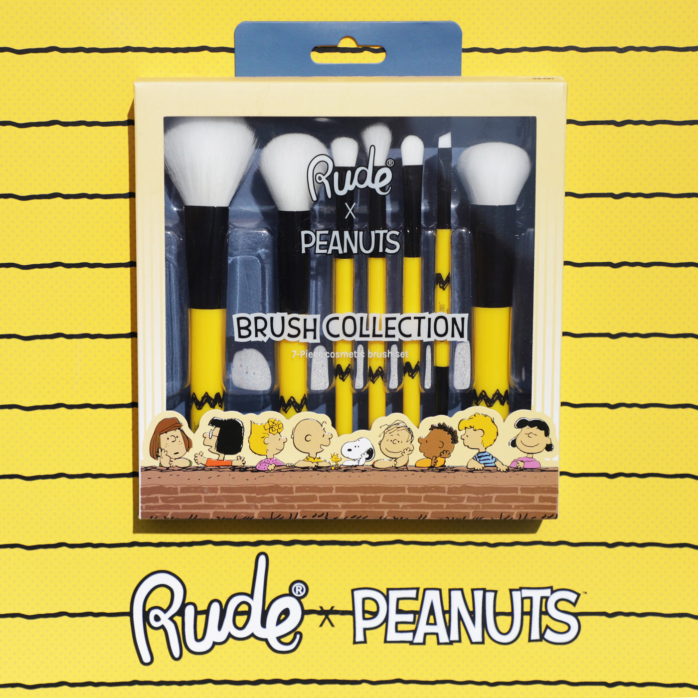 Rude Peanuts Brush Collection