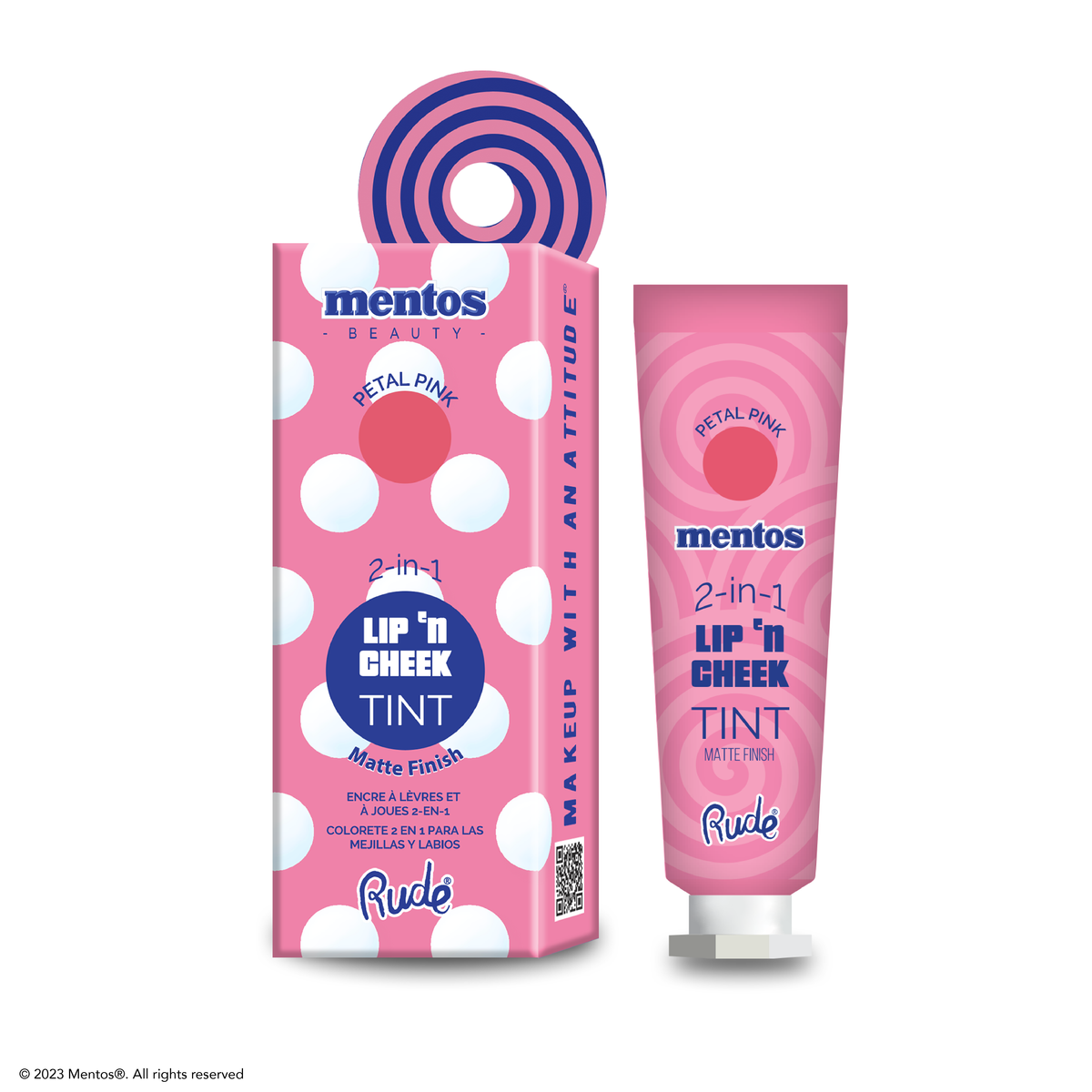 Rude Mentos 2-in-1 Lip N Cheek Tint