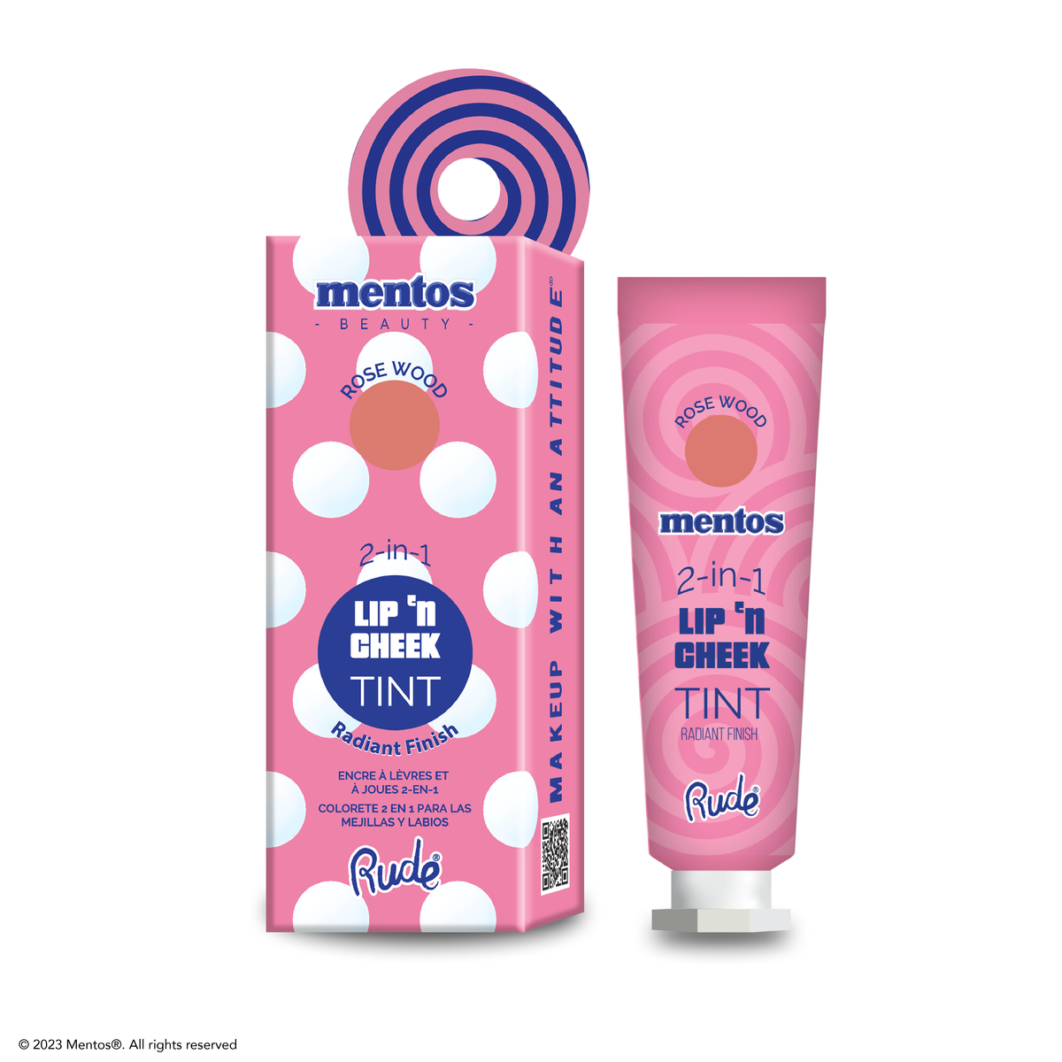 Rude Mentos 2-in-1 Lip N Cheek Tint