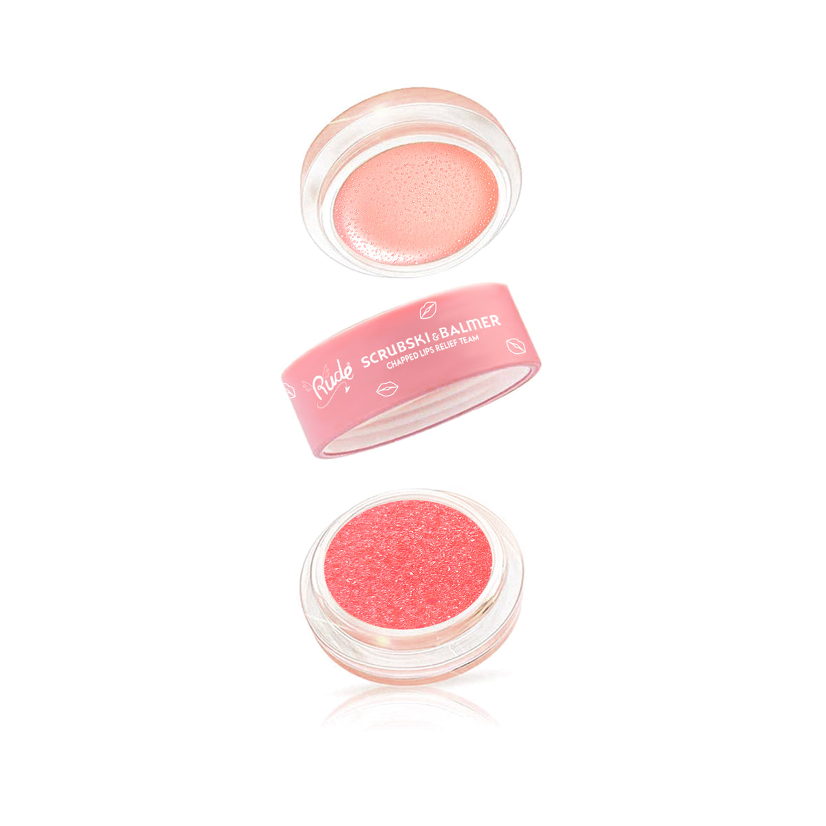 Rude Scrubski & Balmer Lip Exfoliator and Lip Balm