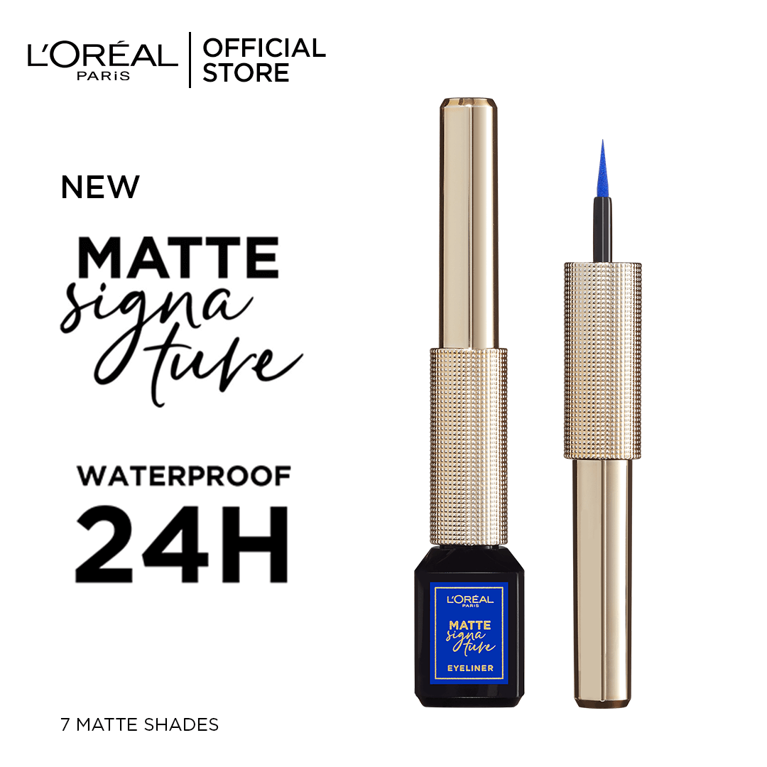 Loreal Liner Signature Liquid Eyeliner - Blue - Premium Health & Beauty from Loreal Makeup - Just Rs 2464! Shop now at Cozmetica