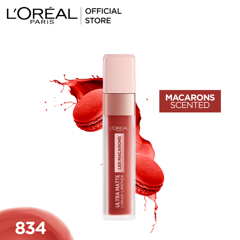 Loreal Paris Infaillible Les Macarons Liquid Lipstick - 834 Infinite Spice - Premium Health & Beauty from Loreal Makeup - Just Rs 2762! Shop now at Cozmetica