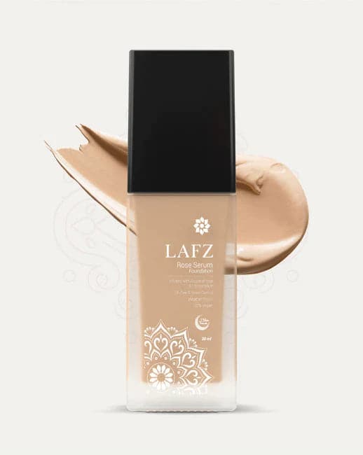 Lafz Halal Rose Serum Foundation - Premium Health & Beauty from Lafz - Just Rs 2530! Shop now at Cozmetica