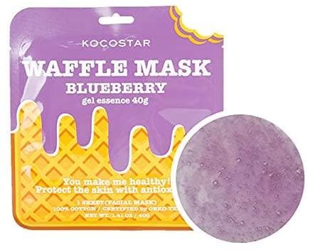 Kocostar Waffle Mask Blueberry - Premium Skin Care Masks & Peels from Kocostar - Just Rs 330! Shop now at Cozmetica