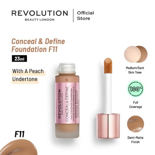 Makeup Revolution Conceal & Define Foundation