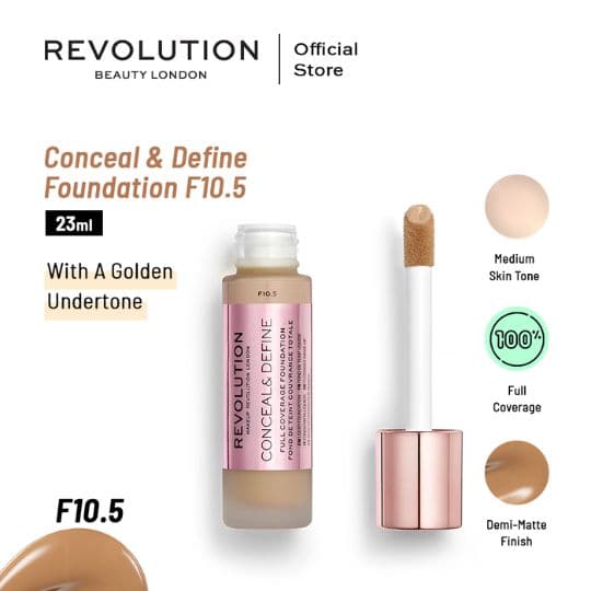 Makeup Revolution Conceal & Define Foundation