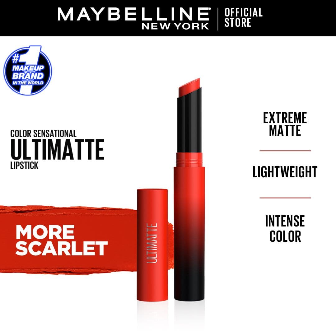 Maybelline New York Color Sensational Ultimatte Slim Lipstick - Premium Lipstick from Maybelline - Just Rs 1349! Shop now at Cozmetica