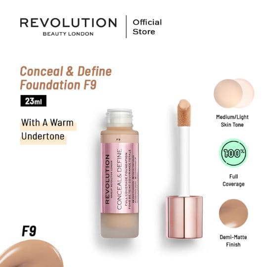 Makeup Revolution Conceal & Define Foundation