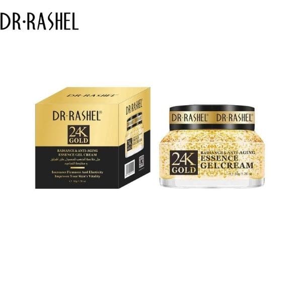 Dr. Rashel 24K Gold Radiance & Anti-Aging Gel Cream - 50g - Premium Gel / Cream from Dr. Rashel - Just Rs 1134! Shop now at Cozmetica