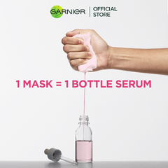 Garnier Skin Active Hydra Bomb Sakura Tissue Face Mask - Premium Skin Care Masks & Peels from Garnier - Just Rs 352! Shop now at Cozmetica