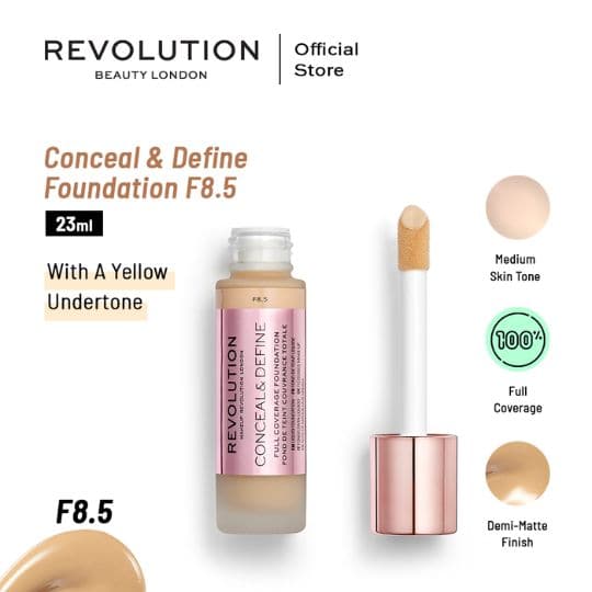 Makeup Revolution Conceal & Define Foundation