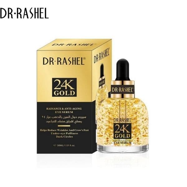 Dr. Rashel 24K Gold Radiance & Anti-Aging Eye Serum - 30ml - Premium  from Dr. Rashel - Just Rs 1238! Shop now at Cozmetica