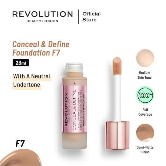 Makeup Revolution Conceal & Define Foundation