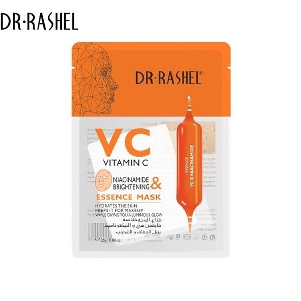 Dr. Rashel Vitamin C & Niacinamide Brightening Mask - 25G - Premium Skin Care Masks & Peels from Dr. Rashel - Just Rs 210! Shop now at Cozmetica