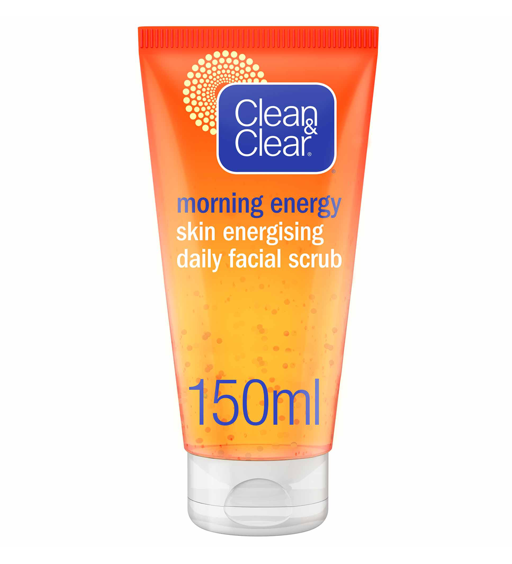 Clean & Clear Daily Facial Scrub Morning Energy Skin Energising - 150ml - Premium Facial Cleansers from Clean & Clear - Just Rs 1500! Shop now at Cozmetica
