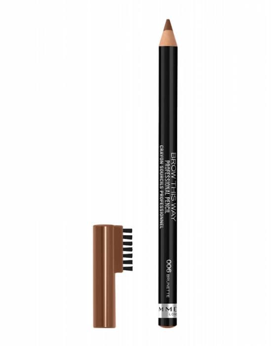 Rimmel Brow This Way Professional Brow Pencil - 006 Brunette - Premium Eye Brow Pencil from Rimmel London - Just Rs 1200! Shop now at Cozmetica