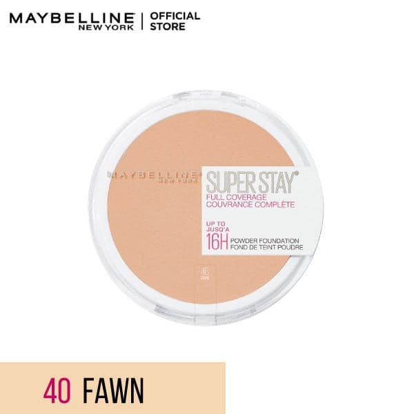 Maybelline New York 24H Superstay Full Coverage Powder Foundation - Premium Foundations & Concealers from Maybelline - Just Rs 2699! Shop now at Cozmetica