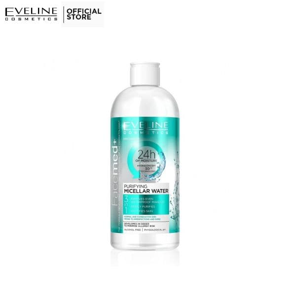 Eveline Facemed+ Miceller Water 400ml Purifying - Premium Health & Beauty from Eveline - Just Rs 1315.00! Shop now at Cozmetica