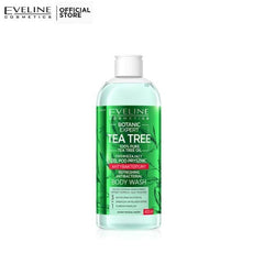 Eveline Botanic Expert 100% Tea Tree Oil Refreshing Antibacterial Body Wash 400ml - Premium  from Eveline - Just Rs 1025.00! Shop now at Cozmetica