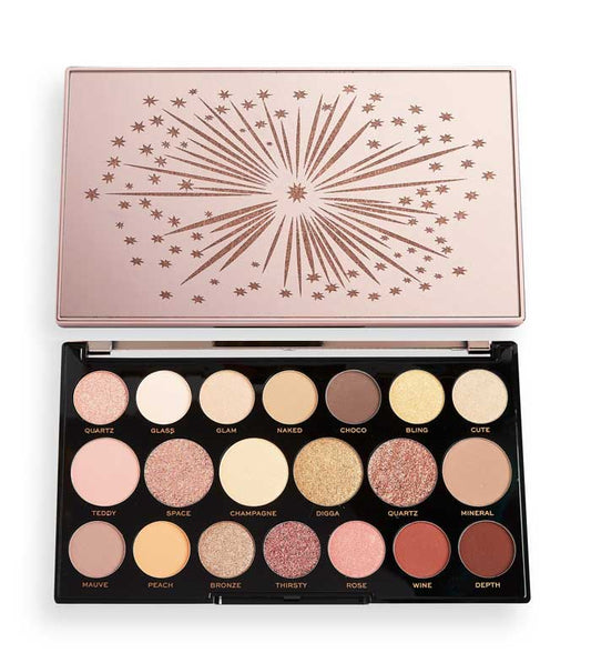 Revolution Precious Glamour MegaStar Eyeshadow Palette - Premium Eye Shadow from Makeup Revolution - Just Rs 6130! Shop now at Cozmetica