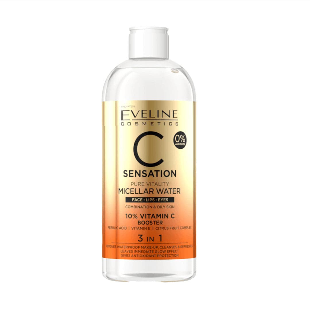 Eveline Cosmetics C Sensation Micellar Water 10% Vitamin C 3 IN 1