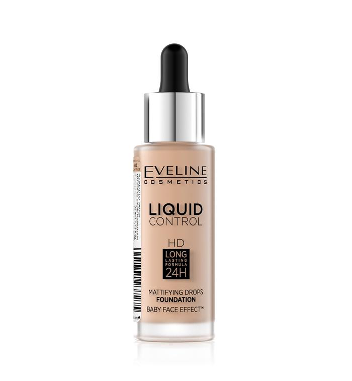 Eveline Liquid Control Mattifying Drops Foundation 32ml 40 - Premium Health & Beauty from Eveline - Just Rs 3055.00! Shop now at Cozmetica