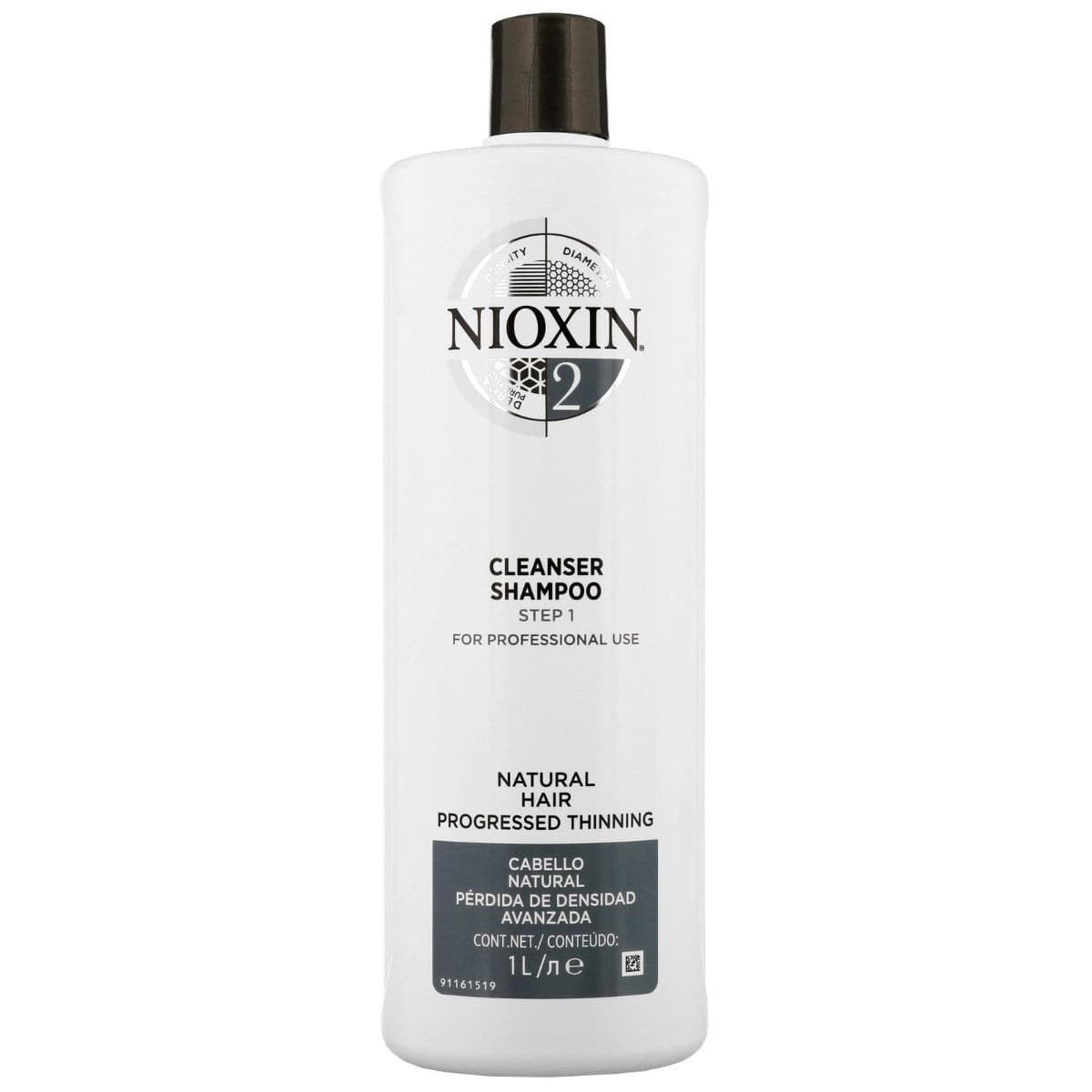 Nioxin System 2 Cleanser Shampo 1000Ml Multilang - Premium  from Nioxin - Just Rs 10200! Shop now at Cozmetica