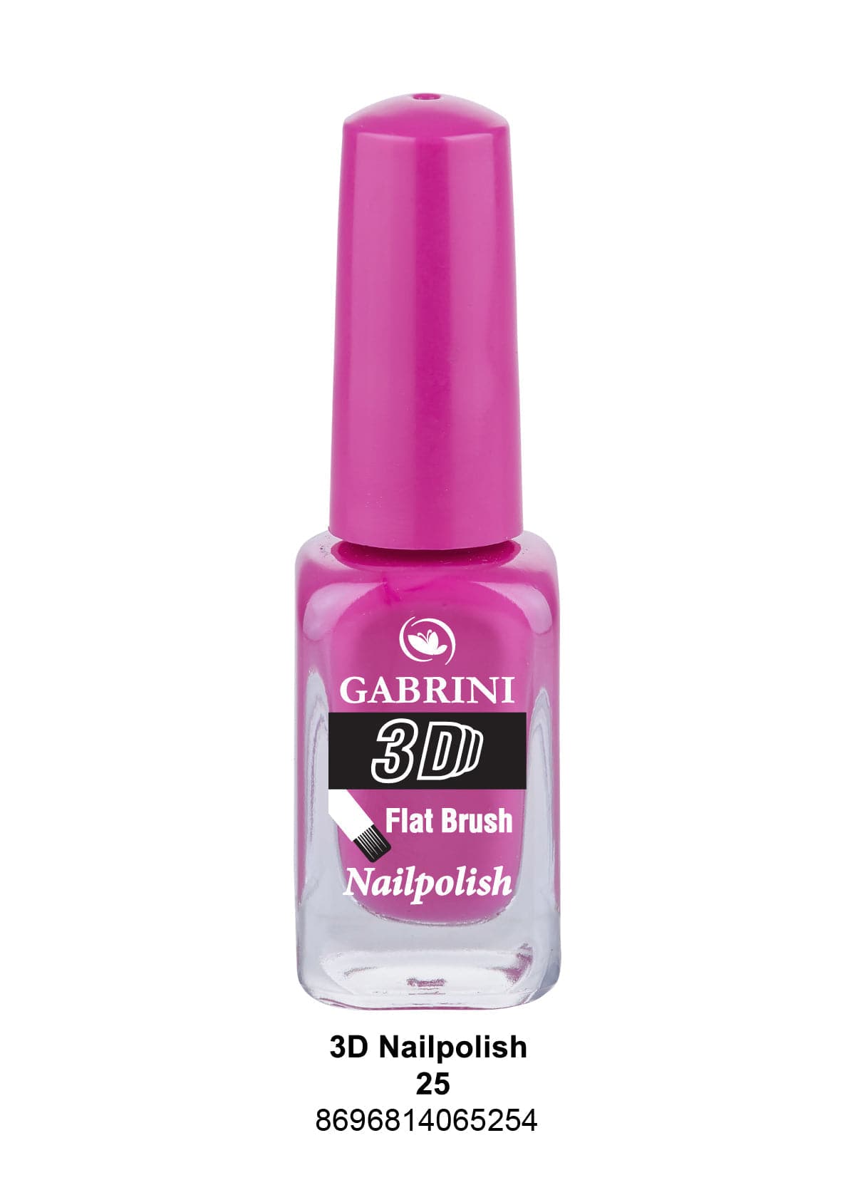 Gabrini 3D Nail Polish # 25 - Premium Nail Polish from Gabrini - Just Rs 475! Shop now at Cozmetica