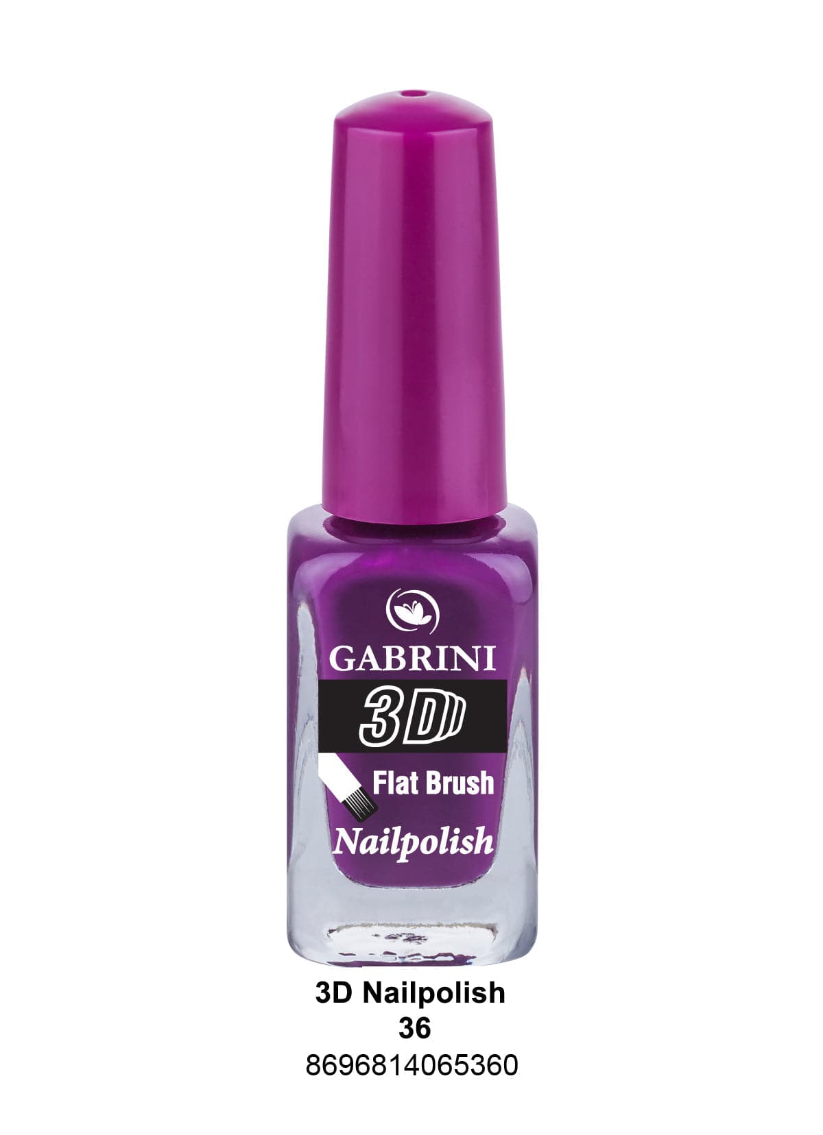 Gabrini 3D Nail Polish # 36 - Premium Nail Polish from Gabrini - Just Rs 475! Shop now at Cozmetica