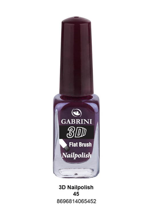 Gabrini 3D Nail Polish # 45 - Premium Nail Polish from Gabrini - Just Rs 475! Shop now at Cozmetica