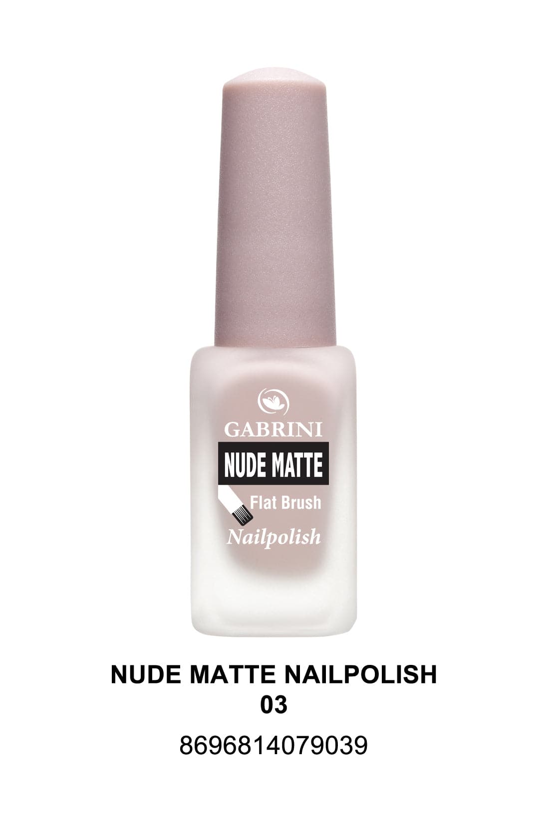 Gabrini Nude Matte Nail Polish # 03 - Premium Nail Polish from Gabrini - Just Rs 475! Shop now at Cozmetica