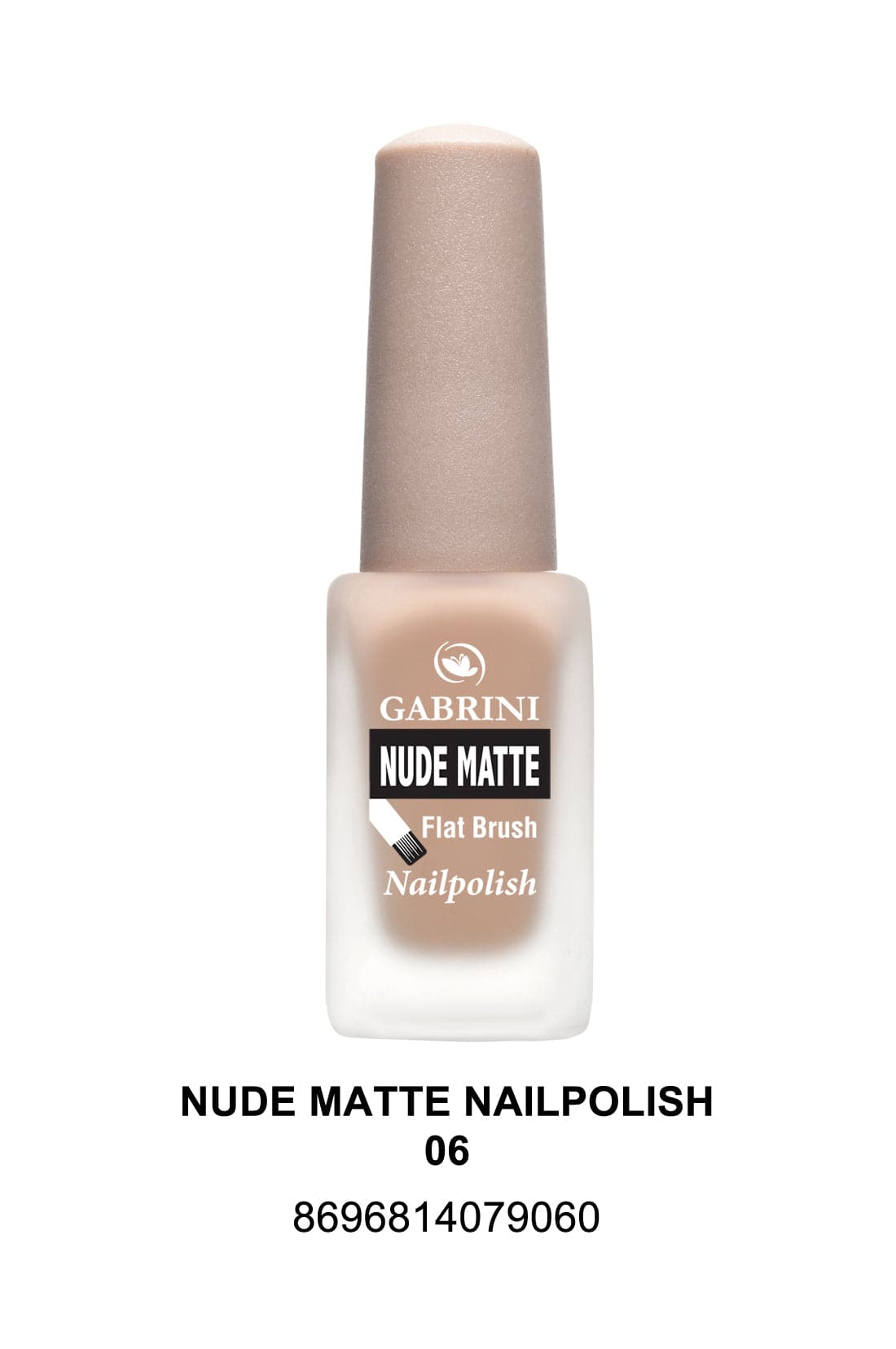 Gabrini Nude Matte Nail Polish # 06 - Premium Nail Polish from Gabrini - Just Rs 475! Shop now at Cozmetica