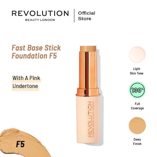 Makeup Revolution Fast Base Stick Foundation - Premium Foundation from Makeup Revolution - Just Rs 2700! Shop now at Cozmetica