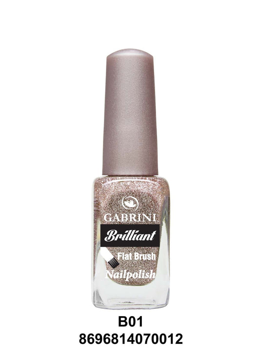 Gabrini Brilliant Nail Polish B 01 - Premium Nail Polish from Gabrini - Just Rs 475! Shop now at Cozmetica