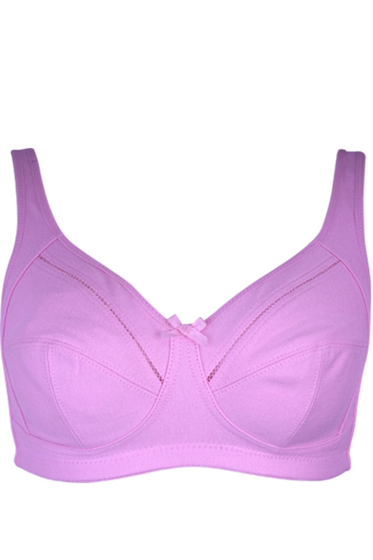 British Lingerie Studio Celia Non Wired And Non Padded Cotton Bra - Pink - Premium Bras from BLS - Just Rs 2650! Shop now at Cozmetica